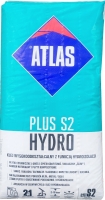 Высокоэластичный высокодеформируемый клей для плитки и гидроизоляция Atlas Plus S2 Hydro 15кг