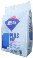 Высокоэластичный деформируемый белый клей для плитки Atlas Plus Белый 5кг