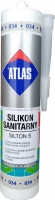 Санитарный цветной силикон Atlas Silton S - 034 светло-серый