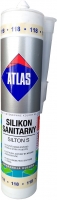 Санитарный цветной силикон Atlas Silton S - 118 жасминовый