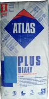 Высокоэластичный деформируемый белый клей для плитки Atlas Plus BIAŁY 25кг