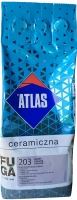 Керамическая затирка для плитки стального цвета 203 / 2 кг. ТМ Atlas