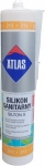 Санитарный цветной силикон Atlas Silton S - 213 мандариновый