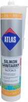 Санитарный цветной силикон Atlas Silton S - 213 мандариновый