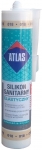 Эластичный санитарный цветной силикон пастельно - бежевый (018) Atlas 280 м.л.