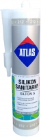 Санитарный цветной силикон Atlas Silton S - 212 серо-коричневый