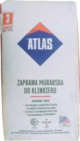 Строительная смесь Atlas с минералами бежевого цвета 201 для кладки и расшивки клинкера 25 кг