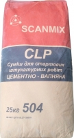 Цементно- известковая штукатурка Scanmix CLP 504 25 кг