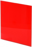 Панель Trax Красное глянцевое стекло Ø100