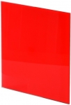 Панель Trax Красное глянцевое стекло Ø125