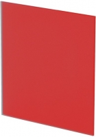 Панель Trax Красное матовое стекло Ø125